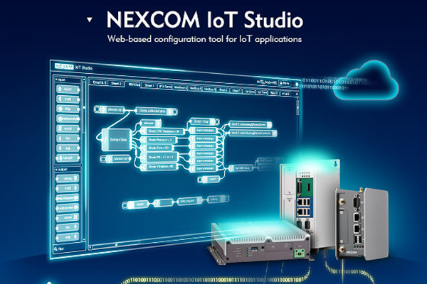 NEXCOM IoT Studio Software Tool Download to Accelerate IoT Innovation